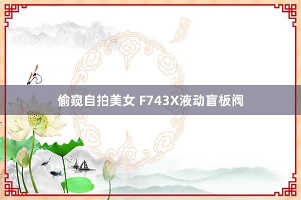 偷窥自拍美女 F743X液动盲板阀